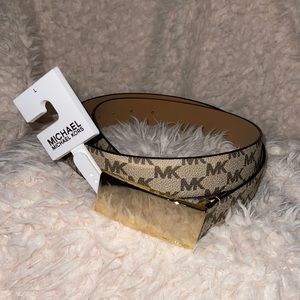 Michael Kors Logo Belt